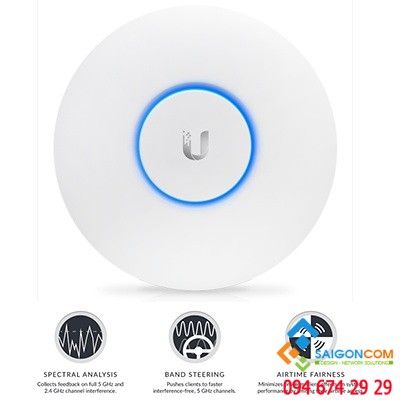 Thiết bị WIFI UBIQUITI UniFi AP-AC - Lite  trong nhà