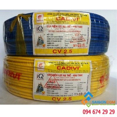 Dây cáp điện CADIVI 3.0