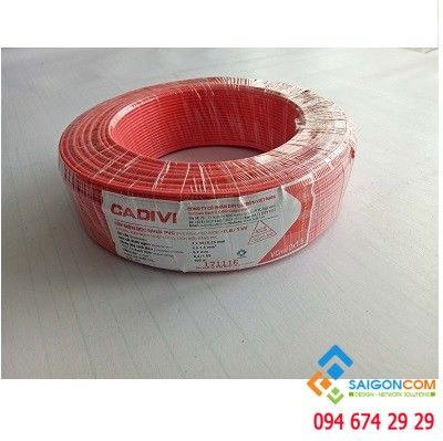 Dây cáp điện đôi CADIVI 2 x 0.5 - 0.6/1KV