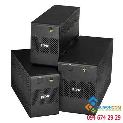 Bộ lưu điện EATON 5E1100iUSB công suất 1100VA/660W lưu 5 phút cho 01 PC