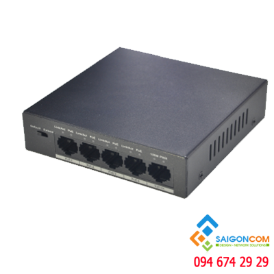 SWITCH PoE DAHUA 4 port  4P-58