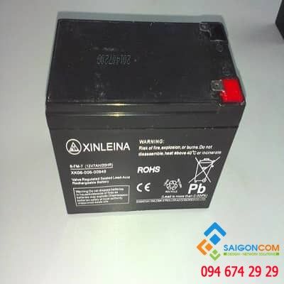 Bình điện 12V-5A