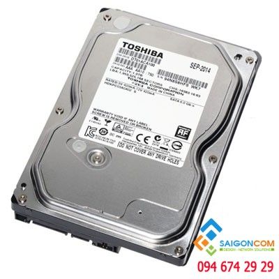 Ổ cứng HDD Toshiba 6TB chính hạng chuyên dùng ghi hình camera