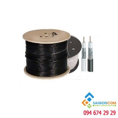 Cáp đồng trục Alantek  RG-59 75Ohm -301-RG590F-SSBK-1223