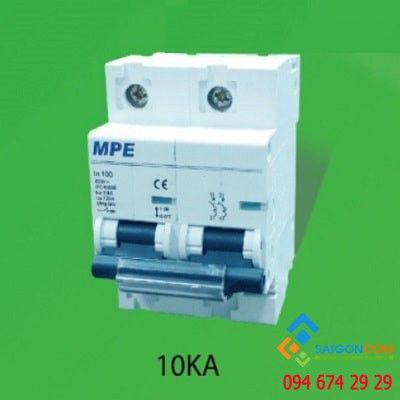 Cầu dao tự động MCB 2 pha 10KA