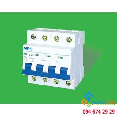 Cầu dao tự động MCB 4 pha