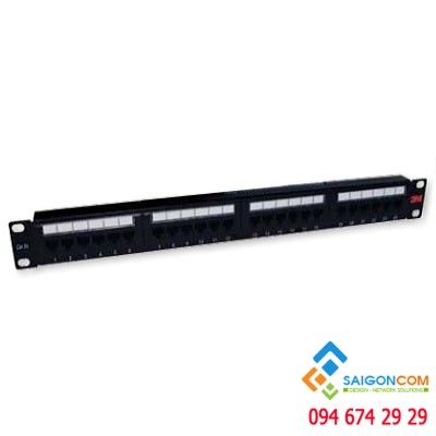 Patch panel 3M Cat.6 24 ports 1U