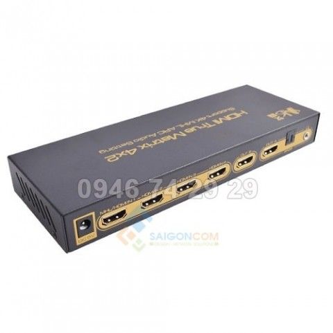 Bộ gộp HDMI vào 4 ra 2 AIS Essen