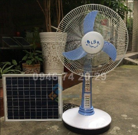 Quạt năng lượng mặt trời LS 15w