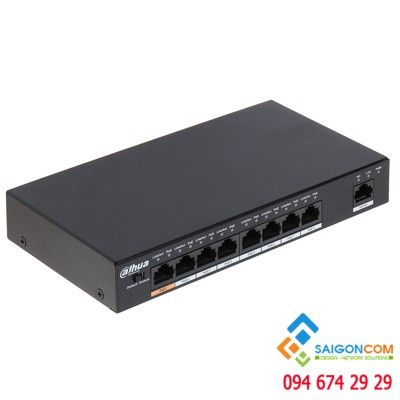 Switch Poe DAHUA PFS3009-8ET-96 - 8 Port