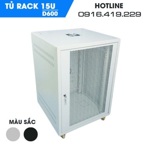 Tủ rack 15U D600