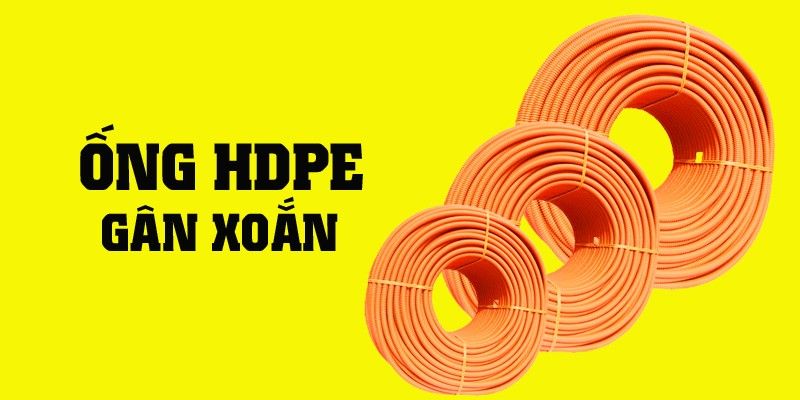 ống HDPE gân xoắn