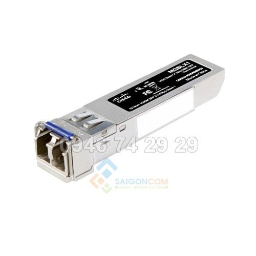 Module quang SFP 2 sợi 1G  bước sóng 1310nm 10KM  Base-LX Mini-GBIC SFP Transceiver Cisco MGBLX1