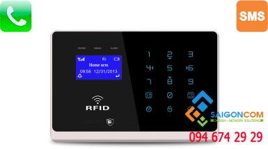 Trung tâm báo động báo cháy tự động gọi và nhắn tin báo động qua mạng điện thoại GSM (Sim)
