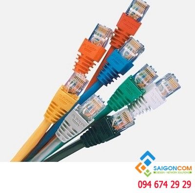 Dây nhảy Patch Cord AMP Cat 5E  5.0 Mét