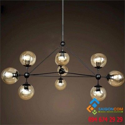 Đèn thả led trang trí 10 bóng - DT45