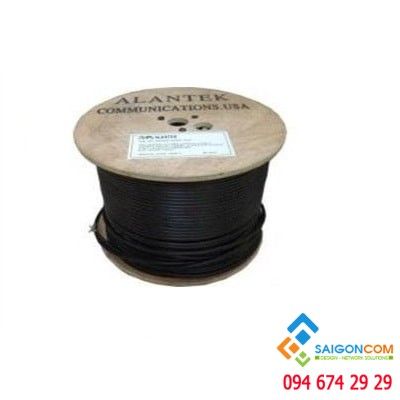 Cáp đồng trục Alantek  RG-11 75Ohm có dầu - 301-RG110F-SSBK-2223 | Cáp truyền hình, tivi