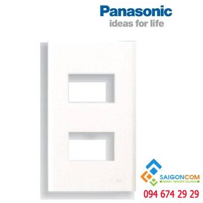 Mặt nạ panasonic 2 lỗ WEV68020SW