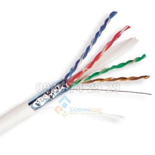 Dây cáp mạng chống nhiễu CAT6A F/UTP AMP/COMMSCOPE | PN: 884024508/10