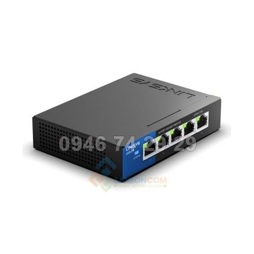 Linksys LGS105 5-Port Business Desktop Gigabit Switch