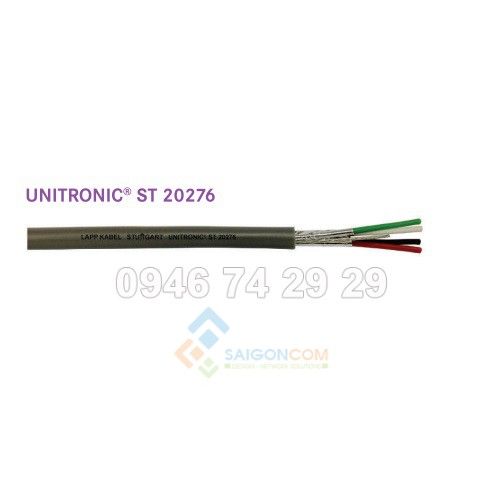 Cáp điều khiển LAPP KABEL – Thương hiệu Đức, Unitronic-ST 1x2x16AWG  = 1 Pair 16AWG  (Shielded twisted pair 16AWG, UL 20253 approved)