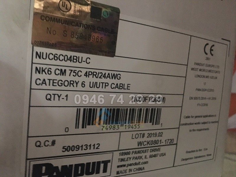 panduit ca6 1