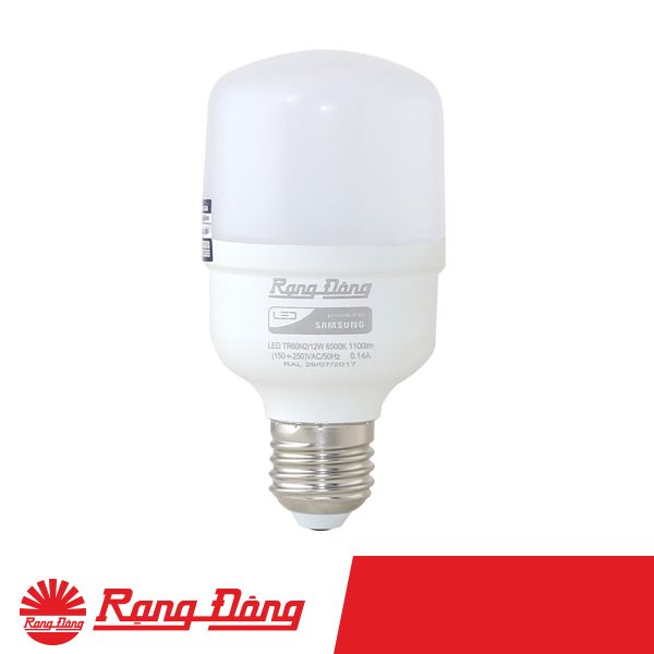 Bóng đèn LED Bulb trụ Rạng Đông 12W | TR70N2/12W.H