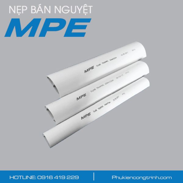 Nẹp bán nguyệt MPE 80x22mm