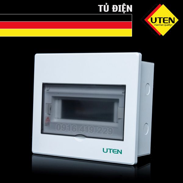 Tủ điện âm tường Uten 7 module M5-A107T