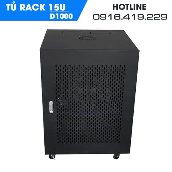 Tủ rack 15U D1000